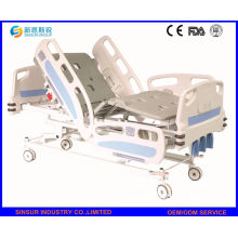 China Alta calidad Manivela manual 3-Function cama de hospital paciente ajustable